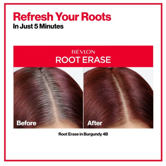 Permanent Hair Color by Revlon Root Erase 4B Burgundy 3.2 fl oz  Up to 3 Uses !! - Picture 3 of 8